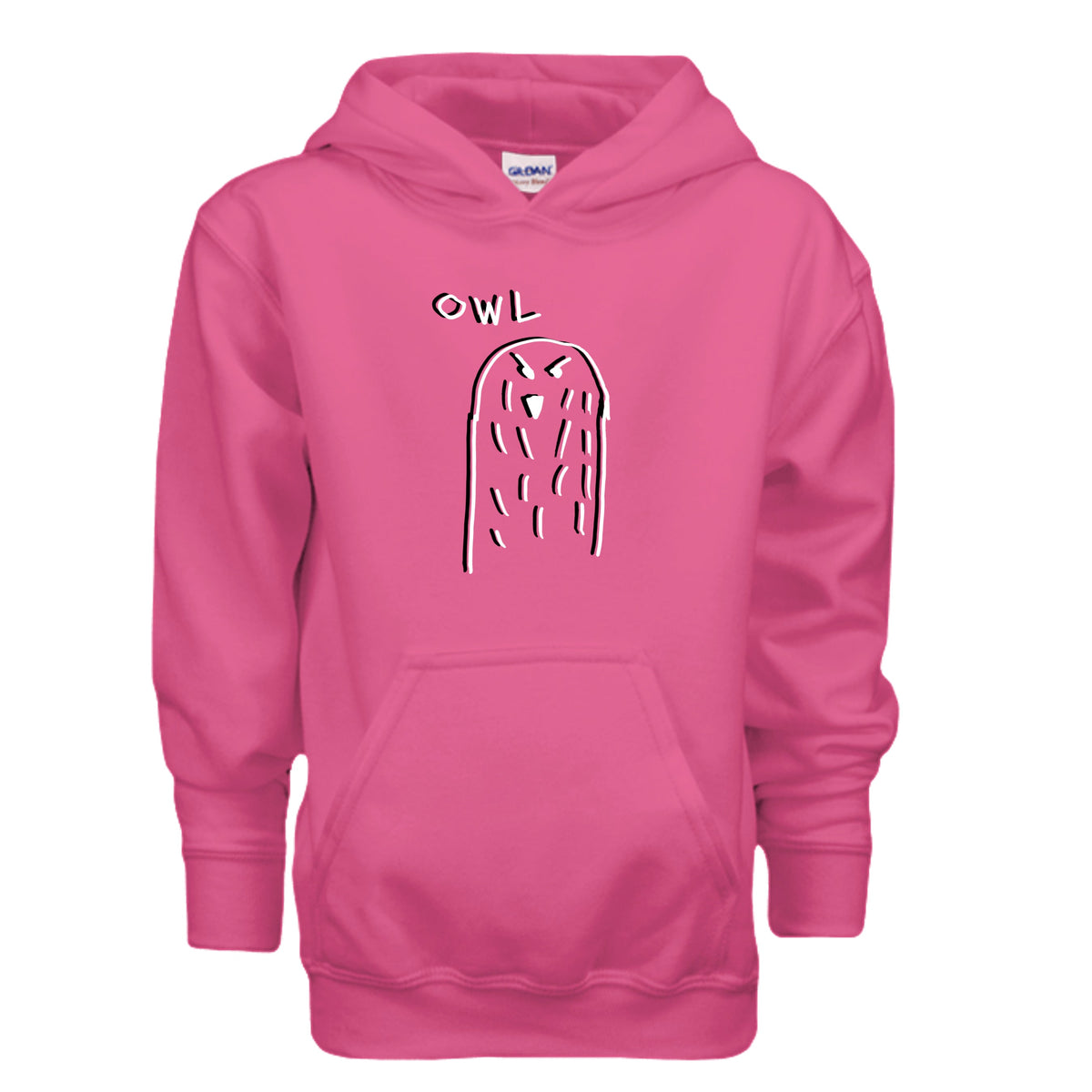 This is an Owl Hoodie - Kids collection cover
