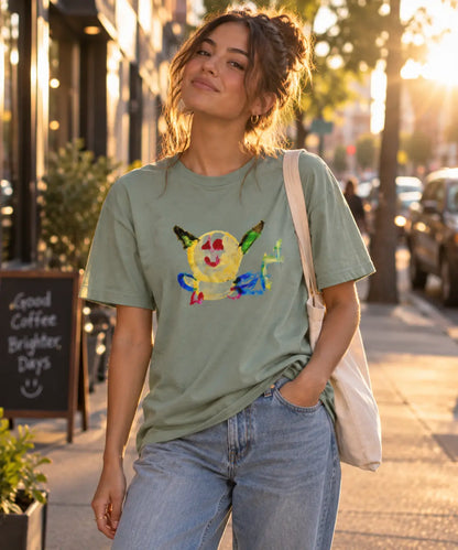 Pika Pika Unisex Adult Graphic T-Shirt